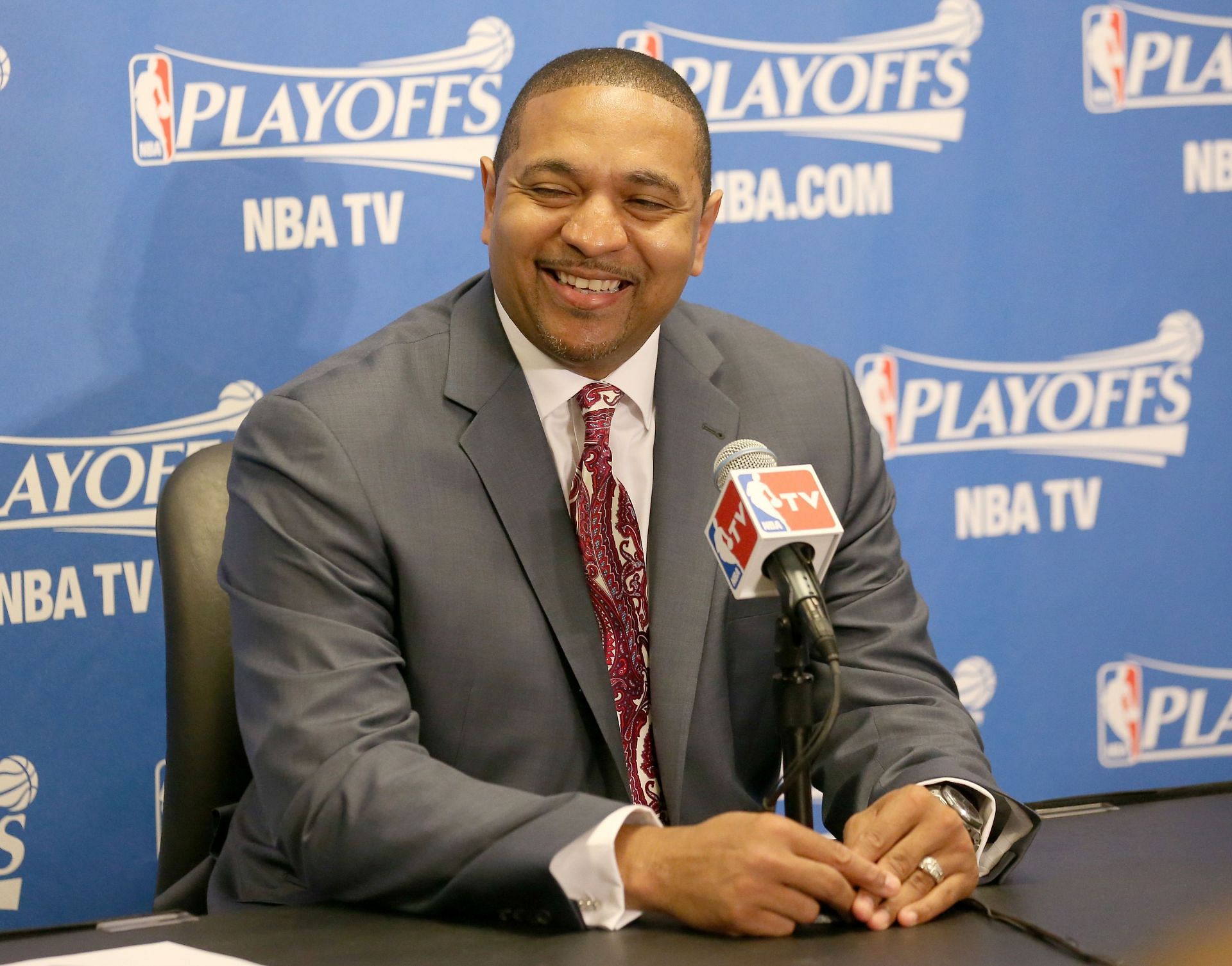 Former Golden State Warriors head coach Mark Jackson.
